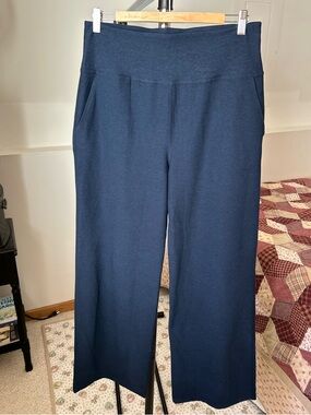 Beyond Yoga Spacedye Laid Back Wide Leg Pants Blue